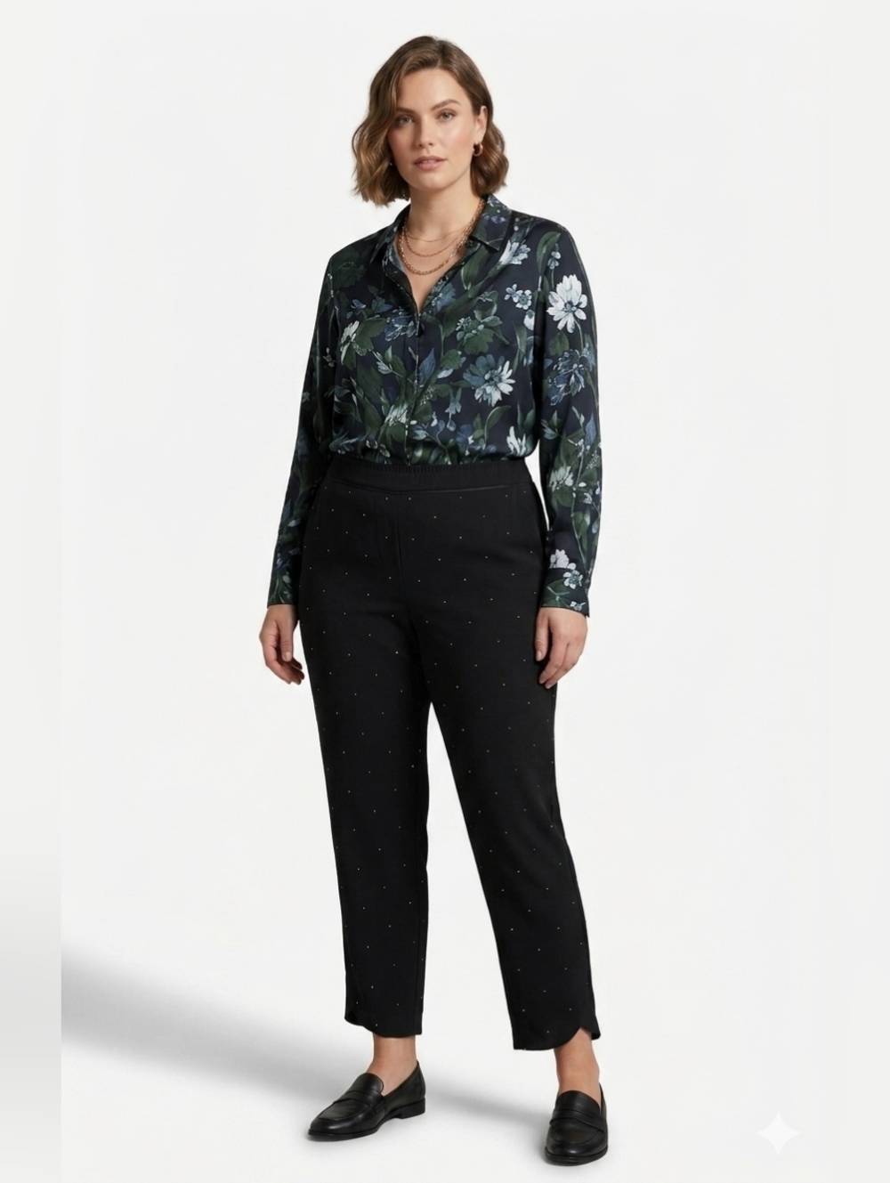 Ted Baker London "BOBBII" Crystal Embellished Jogger Trousers